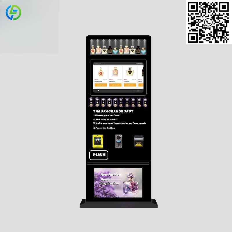 Perfume Fragrance Vending Machine - Индивидуальный популярный оптовый торговый автомат для