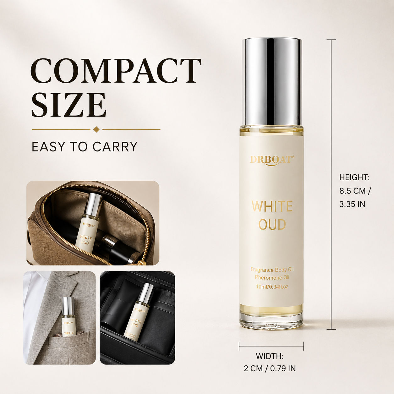 Мужской роликовый парфюм, свеж – обзор и цена Fragrance Long Lasting Perfume